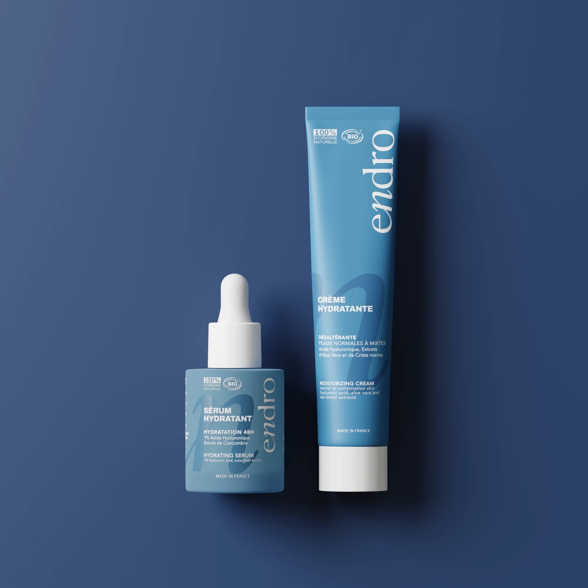 Duo Visage Routine Hydratante - Endro Cosmetiques